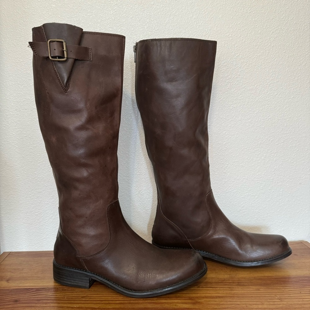 Steve Madden Brown Heeled Boots